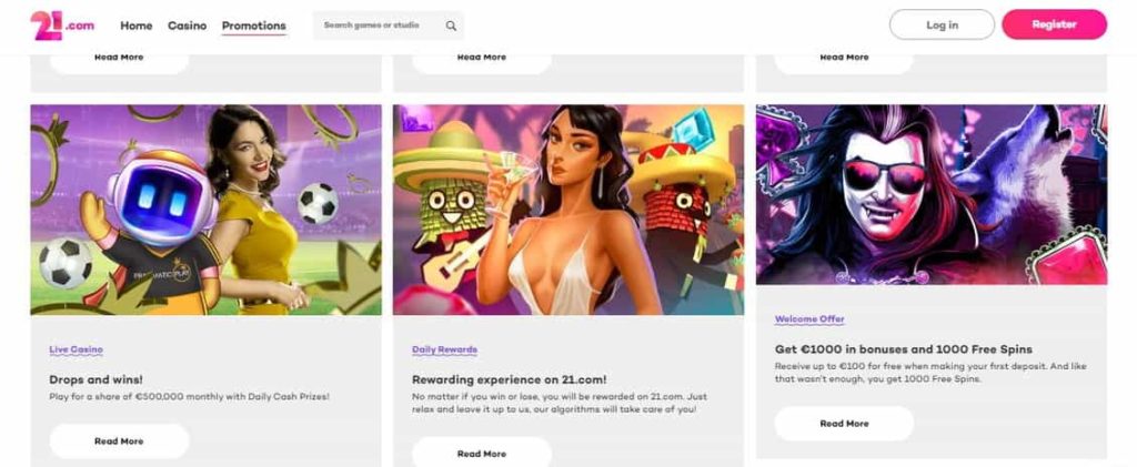 21.com Casino Review