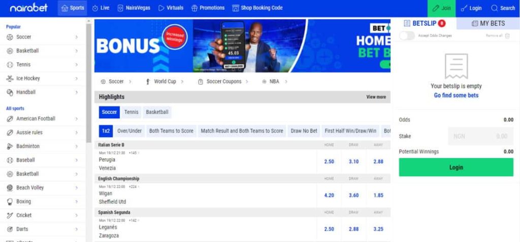 NairaBet app
