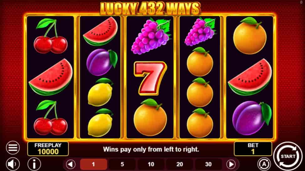 Lucky 432 Ways